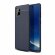 Чехол-накладка Litchi Grain для Samsung Galaxy Note10 Lite (темно-синий)