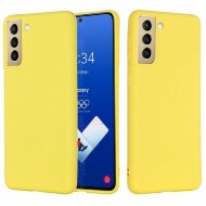 Силиконовый чехол Mobile Shell для Samsung Galaxy S21 FE (желтый) Силиконовый чехол Mobile Shell для Samsung Galaxy S21 FE (желтый)