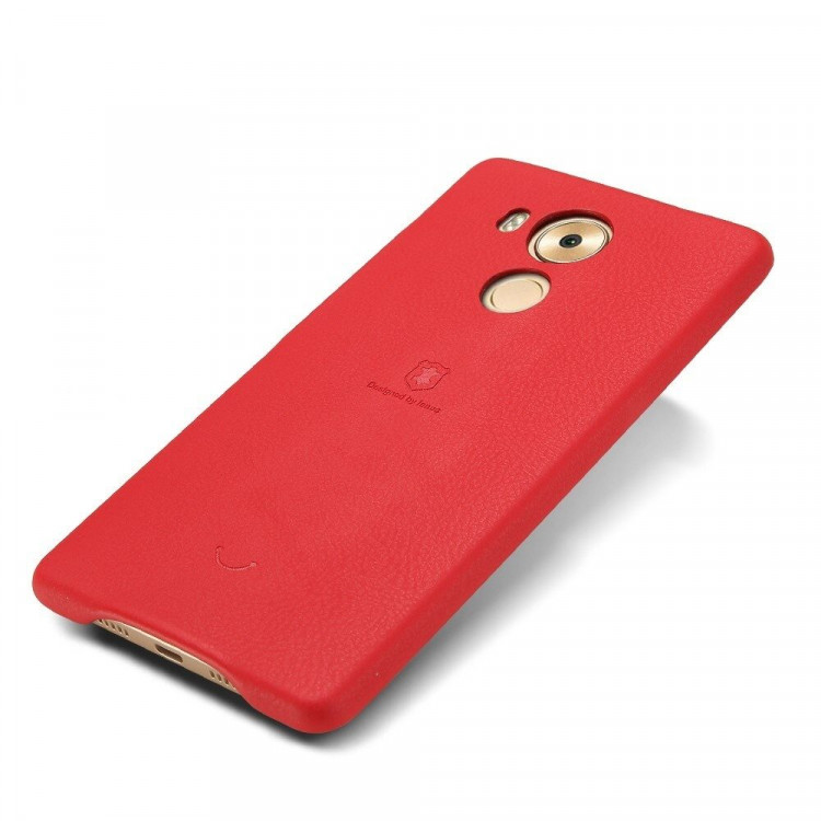 Кожаная накладка LENUO для Huawei Mate 8 (красный)