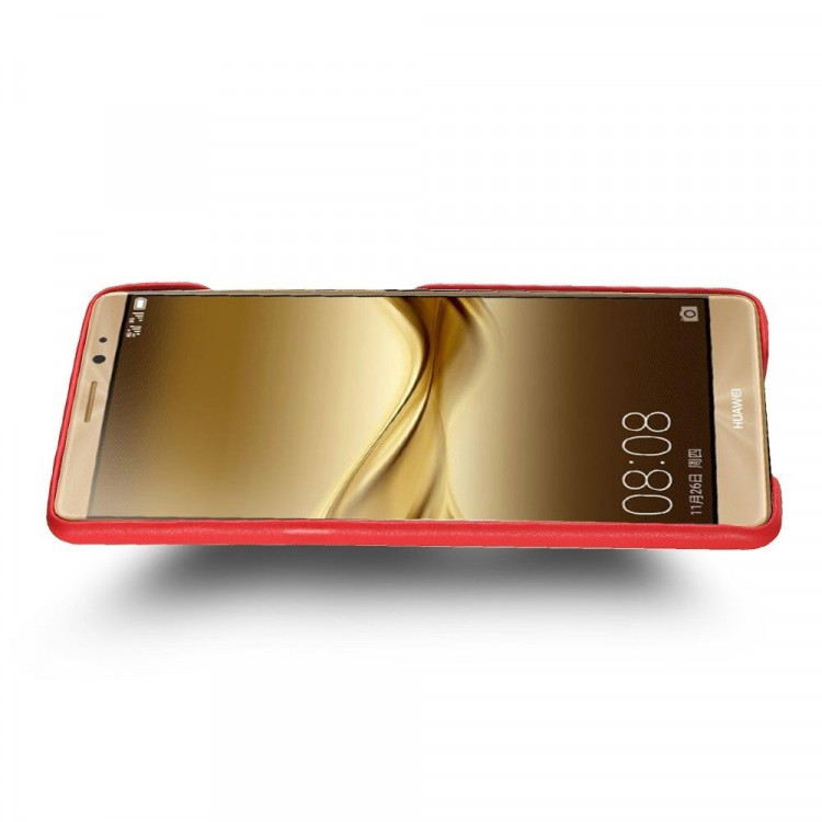 Кожаная накладка LENUO для Huawei Mate 8 (красный)
