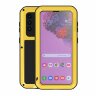 Гибридный чехол LOVE MEI для Samsung Galaxy S21 (желтый)