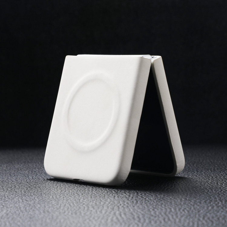 Чехол с MagSafe для Samsung Galaxy Z Flip6 (белый)