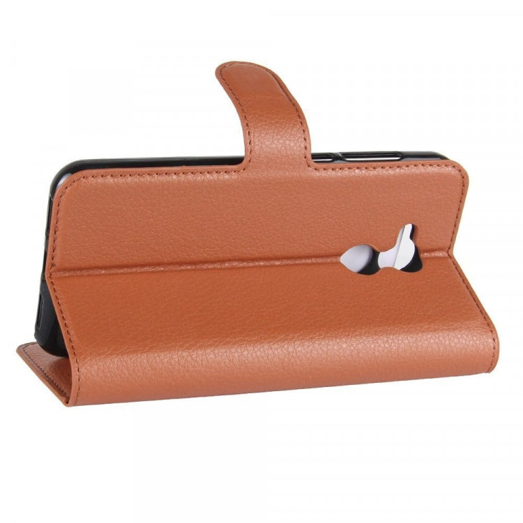 Чехол с визитницей для Huawei Honor 6A (коричневый)