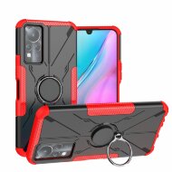 Чехол Armor Shockproof Ring Holder для  Infinix Note 11, Infinix NOTE 12 G88 (черный + красный) Чехол Armor Shockproof Ring Holder для  Infinix Note 11, Infinix NOTE 12 G88 (черный + красный)