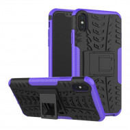Чехол Hybrid Armor для iPhone XS Max (черный + фиолетовый) Чехол Hybrid Armor для iPhone XS Max (черный + фиолетовый)