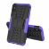 Чехол Hybrid Armor для iPhone XS Max (черный + фиолетовый)
