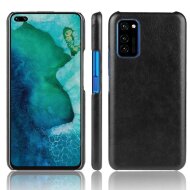Кожаная накладка-чехол для Honor V30 / Honor View 30 Pro (черный) Кожаная накладка-чехол для Honor V30 / Honor View 30 Pro (черный)