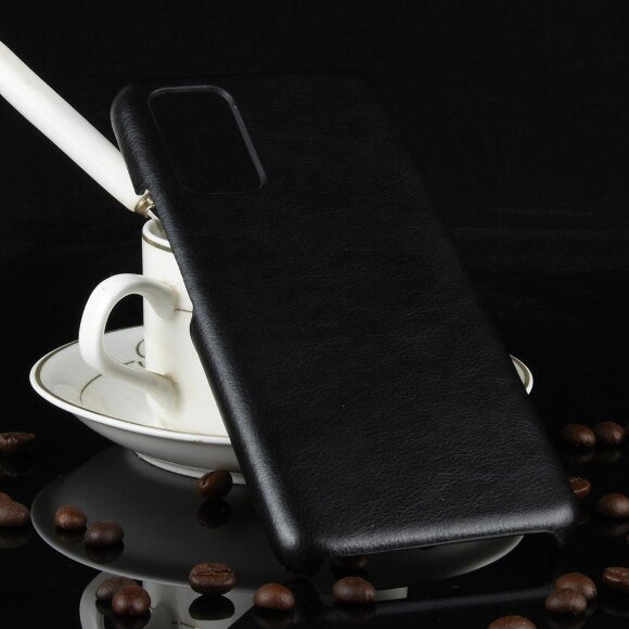 Кожаная накладка-чехол для Honor V30 / Honor View 30 Pro (черный) Кожаная накладка-чехол для Honor V30 / Honor View 30 Pro (черный)