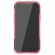 Чехол Hybrid Armor для iPhone 12 / iPhone 12 Pro (черный + розовый)