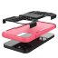 Чехол Hybrid Armor для iPhone 12 / iPhone 12 Pro (черный + розовый)
