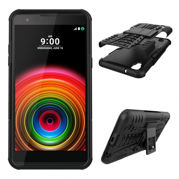 Чехол Hybrid Armor для LG X Power K220DS (черный)