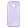 Нескользящий чехол для Motorola Moto Z (фиолетовый)
