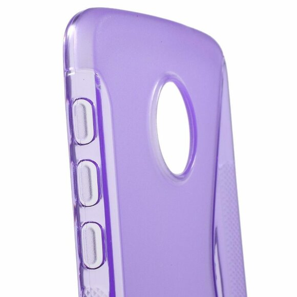 Нескользящий чехол для Motorola Moto Z (фиолетовый) Нескользящий чехол для Motorola Moto Z (фиолетовый)