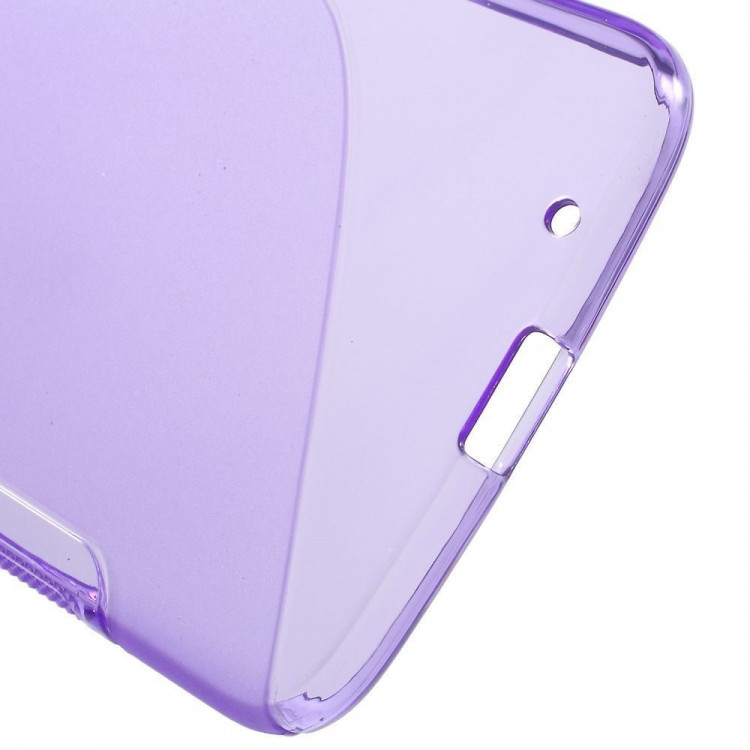 Нескользящий чехол для Motorola Moto Z (фиолетовый)