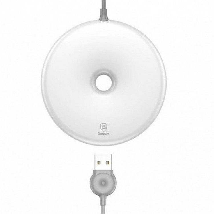 Беспроводное зарядное устройство Baseus Donut series (белый)