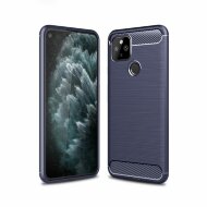 Чехол-накладка Carbon Fibre для Google Pixel 5 (темно-синий) Чехол-накладка Carbon Fibre для Google Pixel 5 (темно-синий)