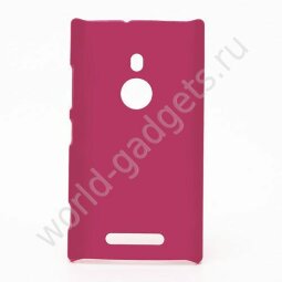 Пластиковый чехол для Nokia Lumia 925 (малиновый)
