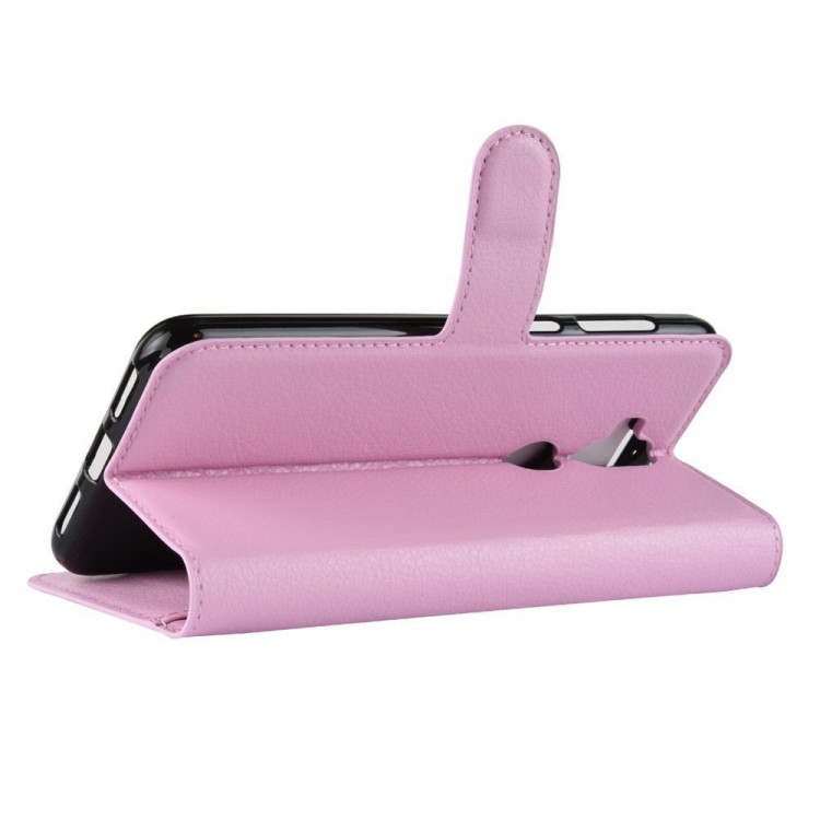 Чехол с визитницей для Asus ZenFone 5 Lite ZC600KL (розовый)