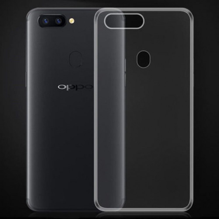 Силиконовый TPU чехол для OPPO F5