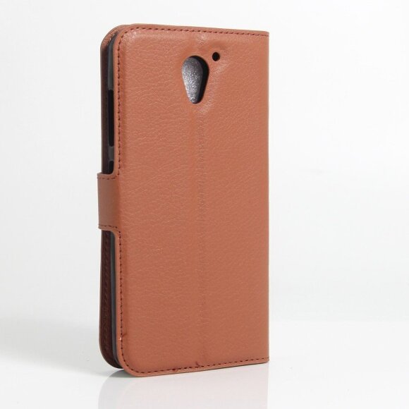 Чехол с визитницей для ZTE Blade A510 (коричневый) Чехол с визитницей для ZTE Blade A510 (коричневый)
