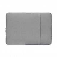 Чехол POFOKO Denim Business для ноутбука и Macbook 15,6 дюйма (серый) Чехол POFOKO Denim Business для ноутбука и Macbook 15,6 дюйма (серый)