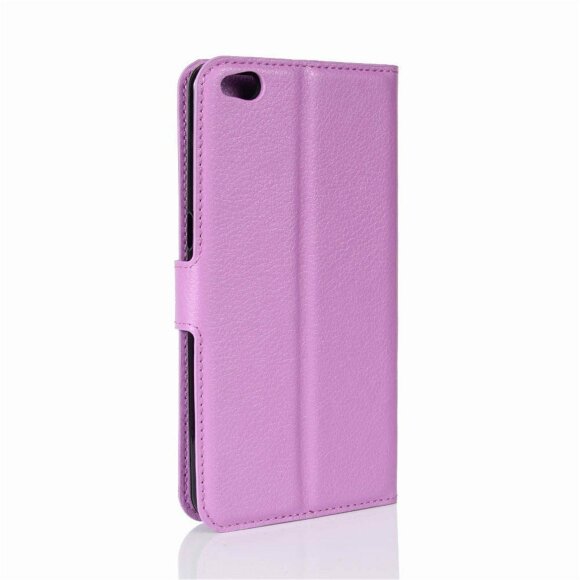 Чехол с визитницей для ZTE Nubia M2 lite (фиолетовый)