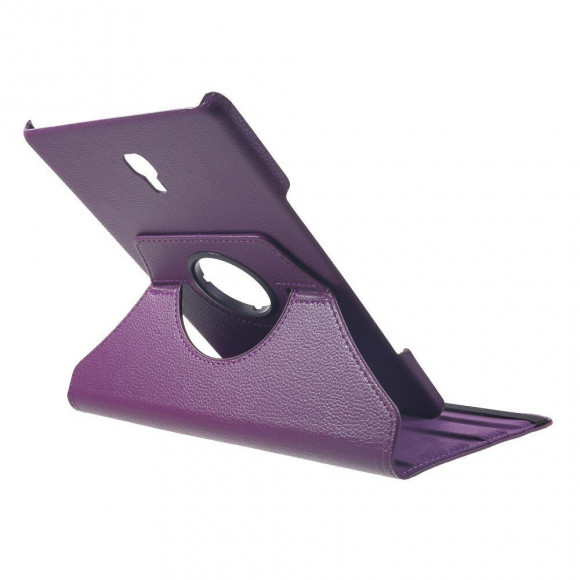 Поворотный чехол для Samsung Galaxy Tab A 10.5 (2018) SM-T590 / SM-T595 (фиолетовый) Поворотный чехол для Samsung Galaxy Tab A 10.5 (2018) SM-T590 / SM-T595 (фиолетовый)