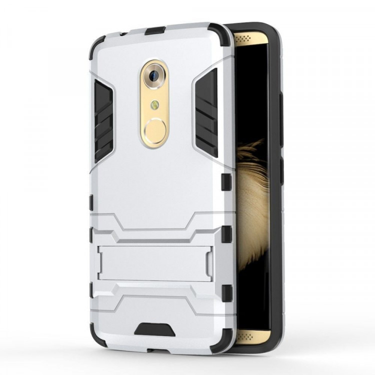 Чехол Duty Armor для ZTE Axon 7 (серебряный)