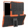 Чехол Hybrid Armor для Samsung Galaxy Tab A 10.1 (2019) SM-T510 / SM-T515 (черный + оранжевый)