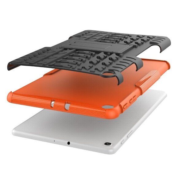 Чехол Hybrid Armor для Samsung Galaxy Tab A 10.1 (2019) SM-T510 / SM-T515 (черный + оранжевый) Чехол Hybrid Armor для Samsung Galaxy Tab A 10.1 (2019) SM-T510 / SM-T515 (черный + оранжевый)