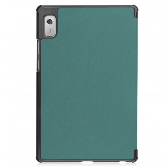 Планшетный чехол для Lenovo Tab M9, TB310XU, TB310FU (темно-зеленый)