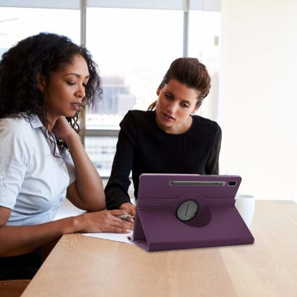 Поворотный чехол для Samsung Galaxy Tab S6 SM-T860 / SM-T865 (фиолетовый) Поворотный чехол для Samsung Galaxy Tab S6 SM-T860 / SM-T865 (фиолетовый)