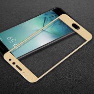 Защитное стекло 3D для Meizu Pro 7 Plus (золотой)
