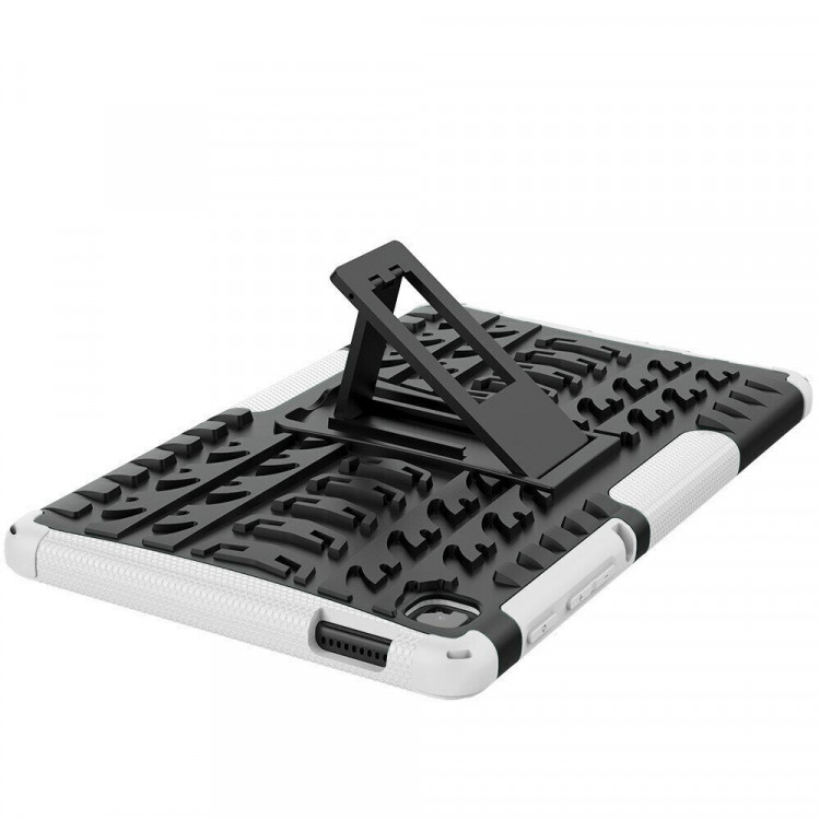 Чехол Hybrid Armor для Samsung Galaxy Tab A7 Lite SM-T220 / SM-T225 (черный + белый)