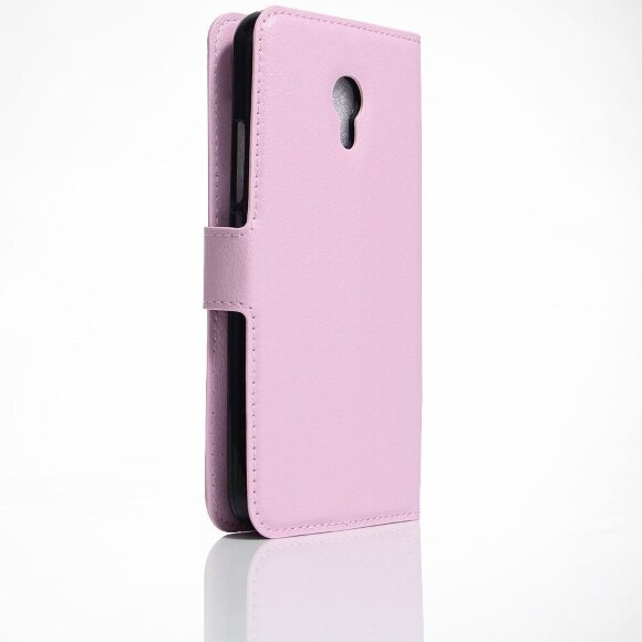 Чехол с визитницей для Meizu M5 Note (розовый)