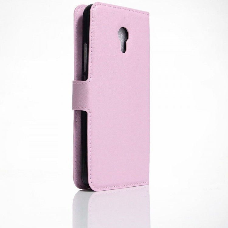 Чехол с визитницей для Meizu M5 Note (розовый)