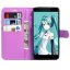 Чехол с визитницей для Xiaomi Redmi Note 4X (фиолетовый)