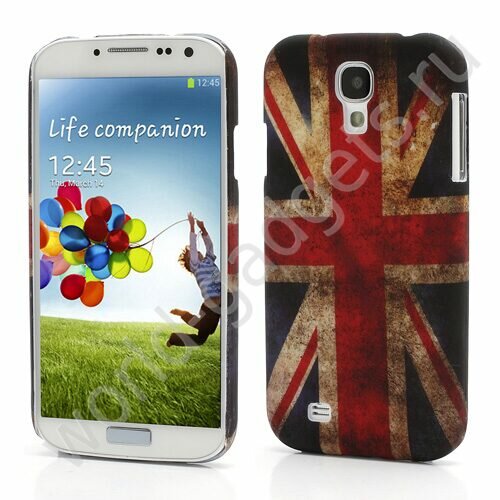 Пластиковый чехол Retro Union Jack UK Flag для Samsung Galaxy S4 / i9500
