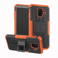 Чехол Hybrid Armor для Samsung Galaxy A6 (черный + оранжевый) Чехол Hybrid Armor для Samsung Galaxy A6 (черный + оранжевый)