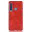 Чехол Litchi Texture для Samsung Galaxy A9 (2018) (красный)