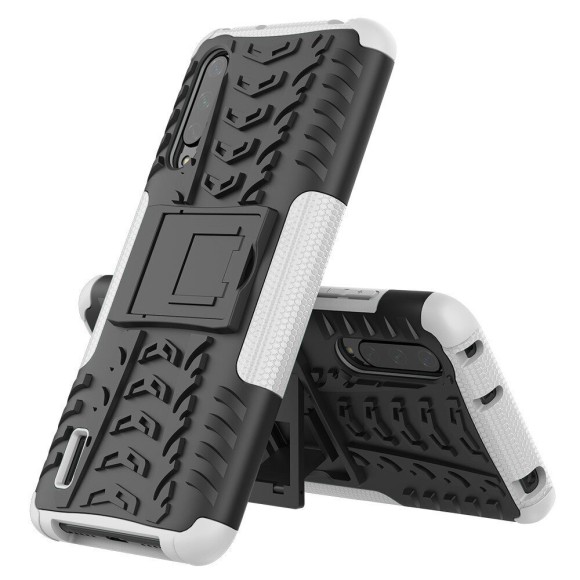 Чехол Hybrid Armor для Xiaomi Mi CC9 / Xiaomi Mi 9 Lite (черный + белый) Чехол Hybrid Armor для Xiaomi Mi CC9 / Xiaomi Mi 9 Lite (черный + белый)