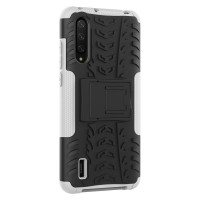 Чехол Hybrid Armor для Xiaomi Mi CC9 / Xiaomi Mi 9 Lite (черный + белый)