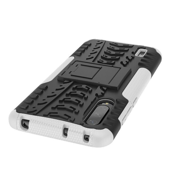 Чехол Hybrid Armor для Xiaomi Mi CC9 / Xiaomi Mi 9 Lite (черный + белый) Чехол Hybrid Armor для Xiaomi Mi CC9 / Xiaomi Mi 9 Lite (черный + белый)