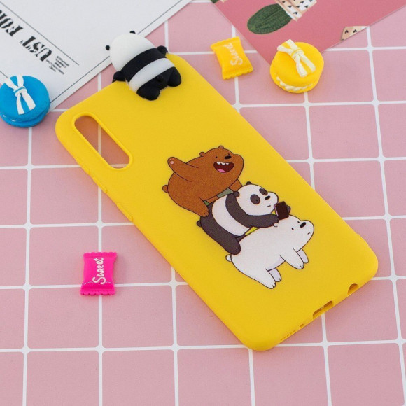 Силиконовый чехол 3D для Samsung Galaxy A50 / Galaxy A50s / Galaxy A30s (Panda and Bear) Силиконовый чехол 3D для Samsung Galaxy A50 / Galaxy A50s / Galaxy A30s (Panda and Bear)