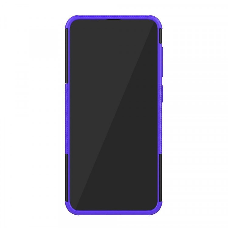 Чехол Hybrid Armor для Samsung Galaxy A30 / Galaxy A20 (черный + фиолетовый)