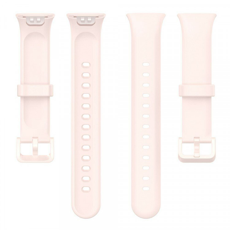 Силиконовый ремешок для Xiaomi Smart Band 7 Pro (розовый)