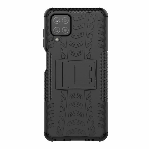 Чехол Hybrid Armor для Samsung Galaxy A12 (черный) Чехол Hybrid Armor для Samsung Galaxy A12 (черный)