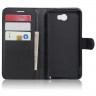 Чехол с визитницей для Huawei Y5 II / Honor 5A (LYO-L21) (черный)