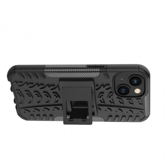 Чехол Hybrid Armor для iPhone 14 (черный) Чехол Hybrid Armor для iPhone 14 (черный)