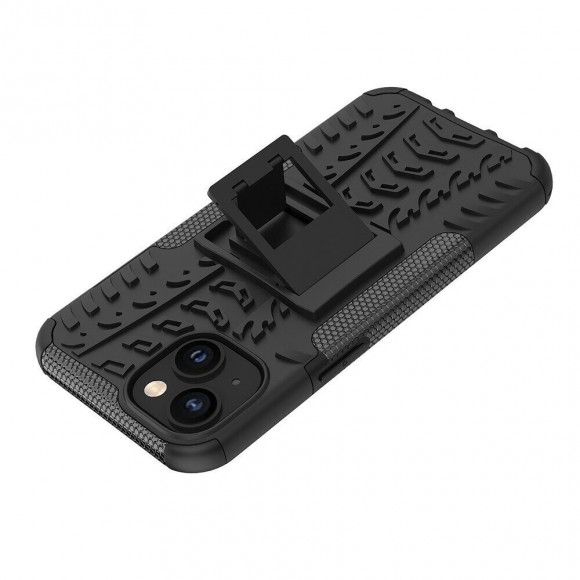 Чехол Hybrid Armor для iPhone 14 (черный) Чехол Hybrid Armor для iPhone 14 (черный)